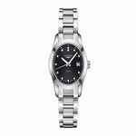L22854586 Longines Conquest Self winding mechanical movement beating at 28'800 vibrations per hours and providing 40 hours of power reserve Moment Caliber: L595/592