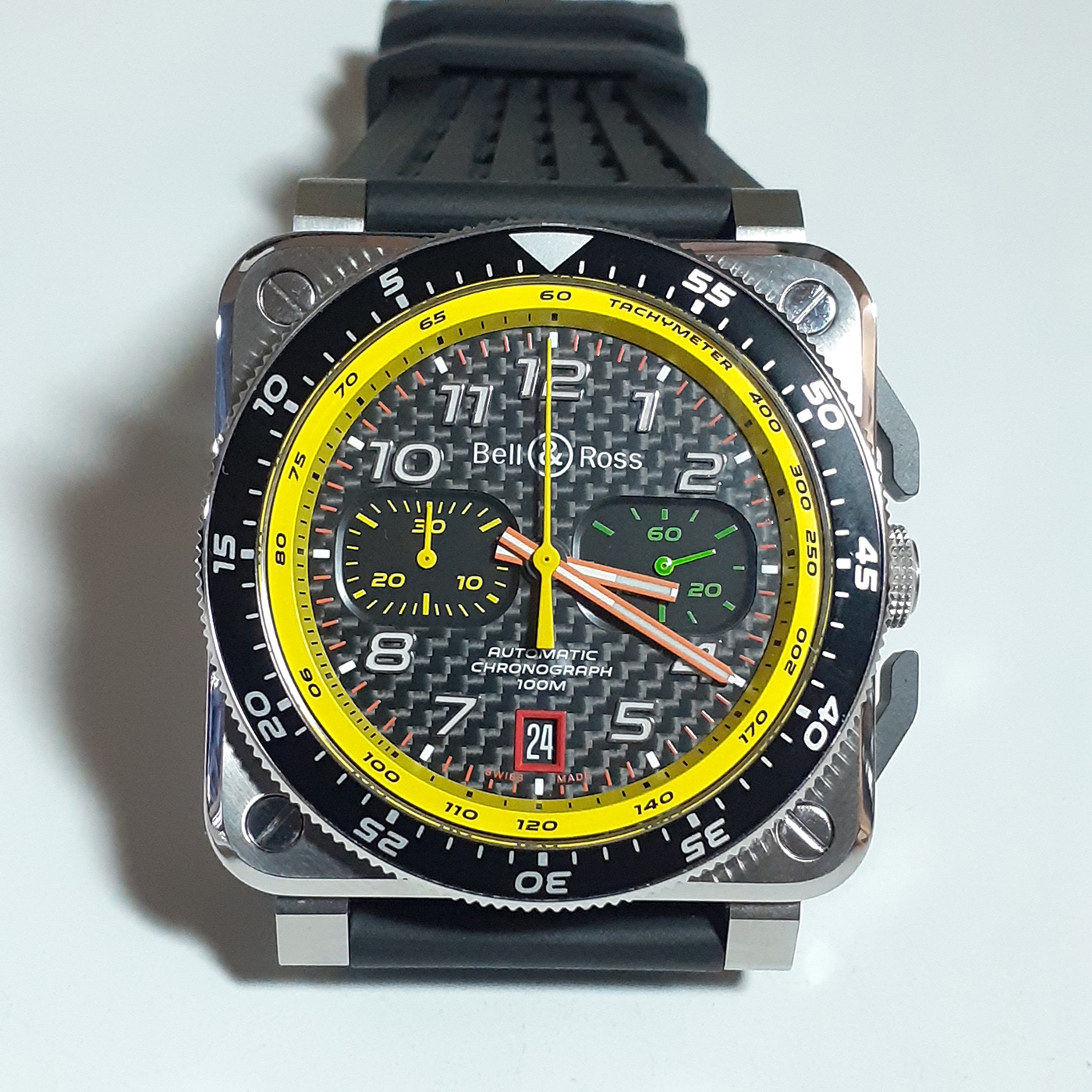BR0394-RS19/SRB Bell & Ross BR 03-94 Mechanical Automatic