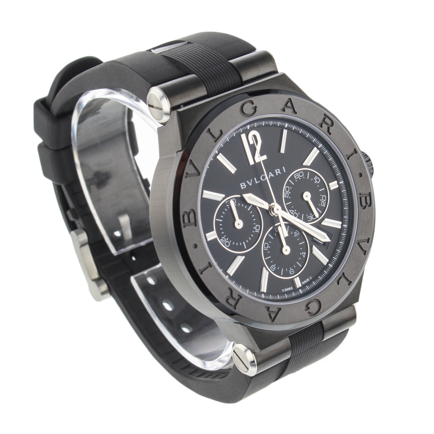 DG42BBSCVDCH Bulgari Diagono Mechanical with automatic winding