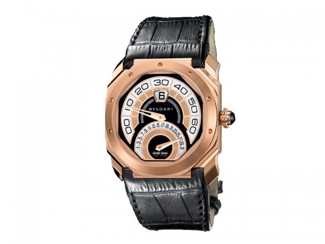 BGOP43BGLDBR Bulgari Octo Mechanical with automatic winding
