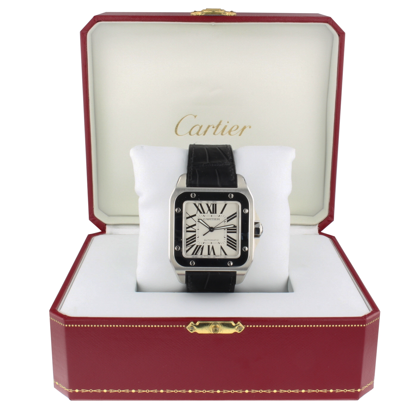 W20073x8 Cartier Santos Automatic Self Wind
