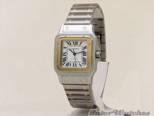 W20099C4 Cartier Santos Mechanical with automatic winding