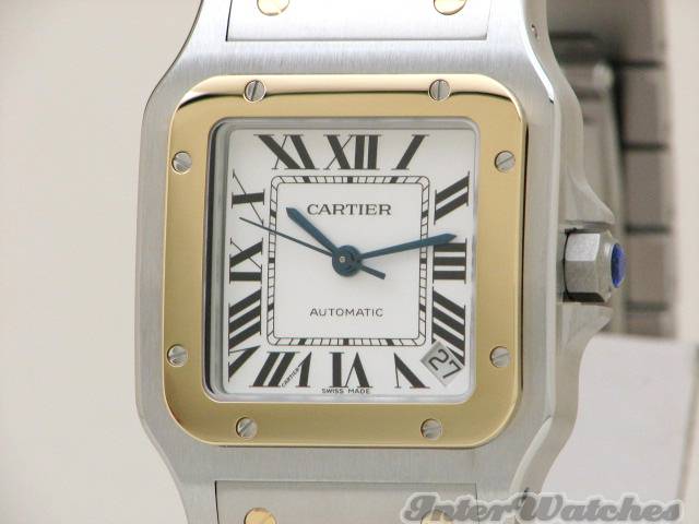 W20099C4 Cartier Santos Mechanical with automatic winding