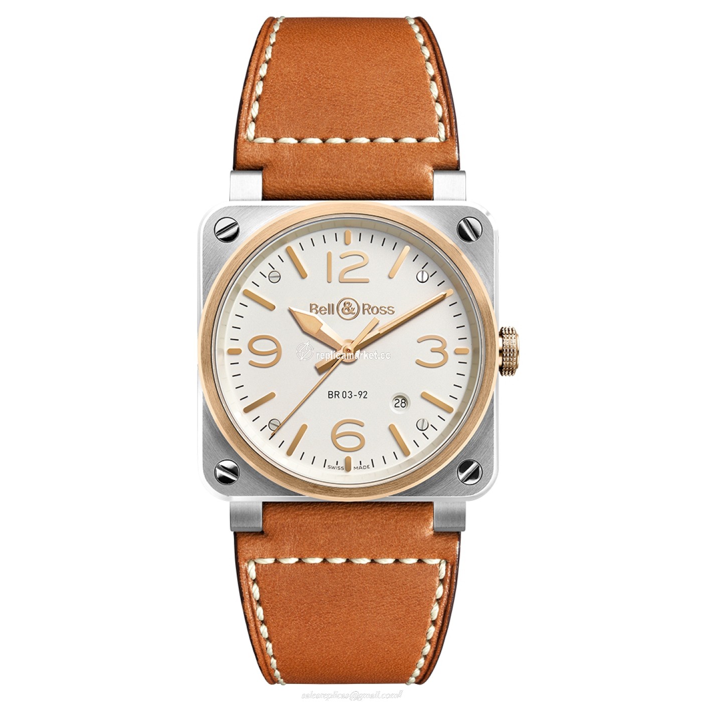 BR0392-ST-PG/SCA Bell & Ross BR 03-92 Mechanical Automatic