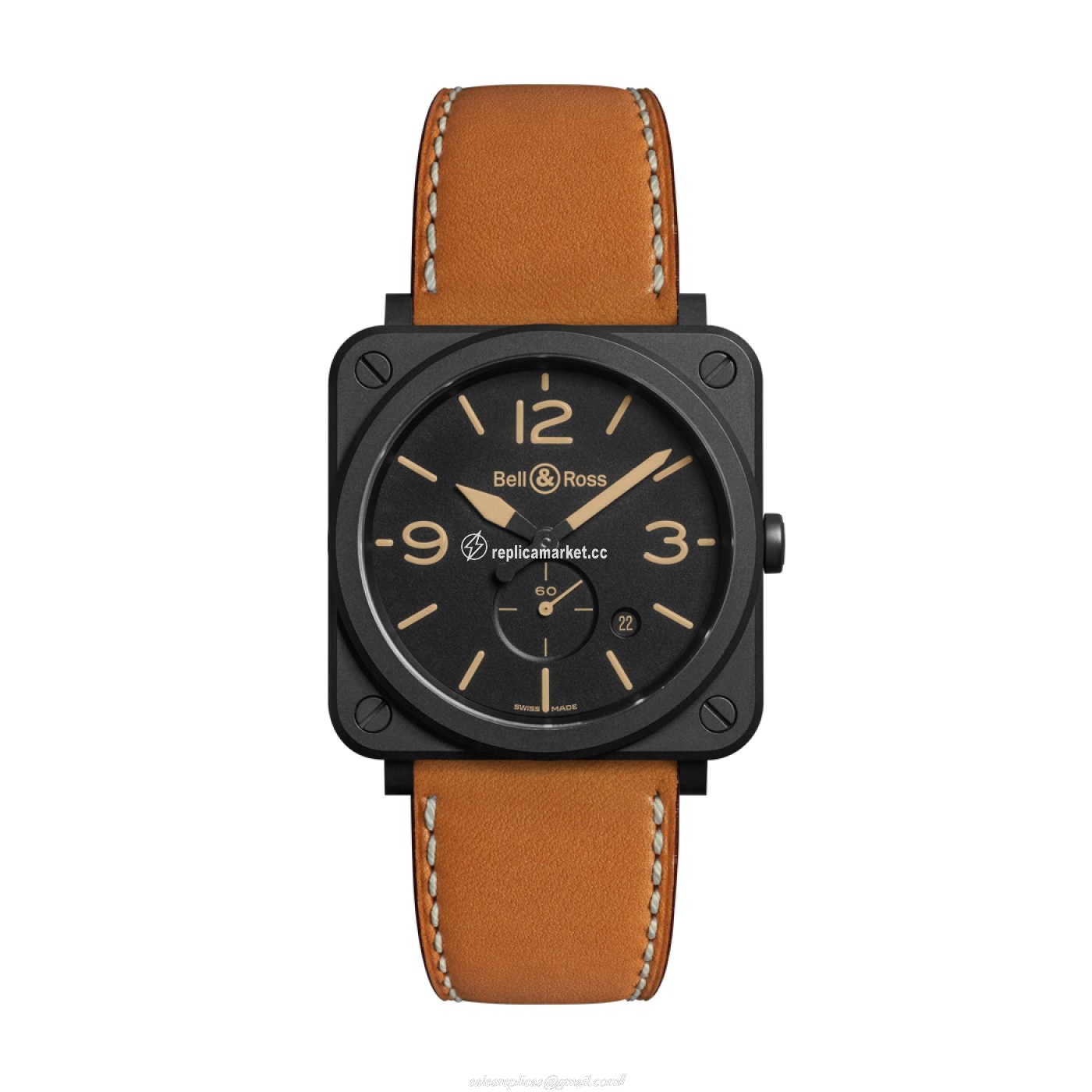 BRS-HERI-CEM Bell & Ross BR S Quartz