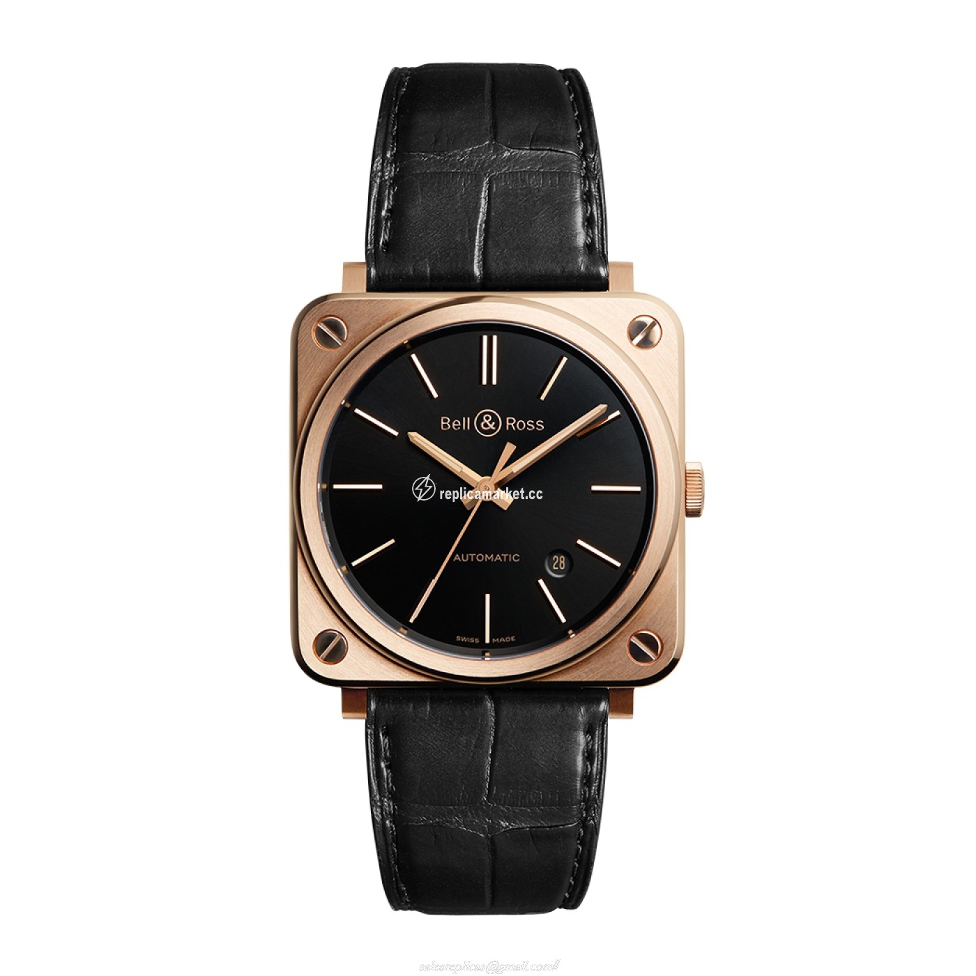 BRS92-BL-PG/SCR Bell & Ross BR S-92 Mechanical Automatic