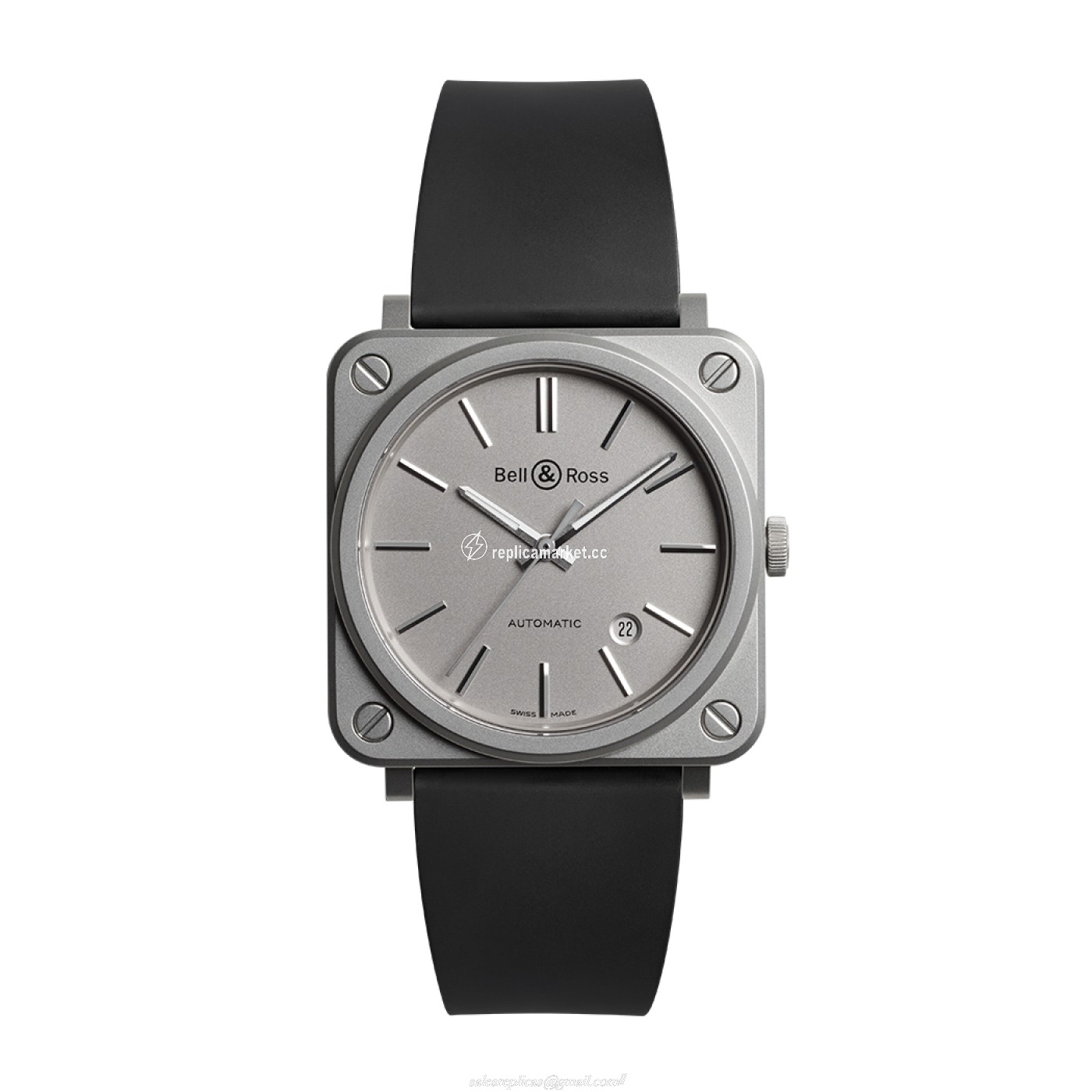 BRS92-GR-ST/SRB Bell & Ross BR S-92 Mechanical Automatic