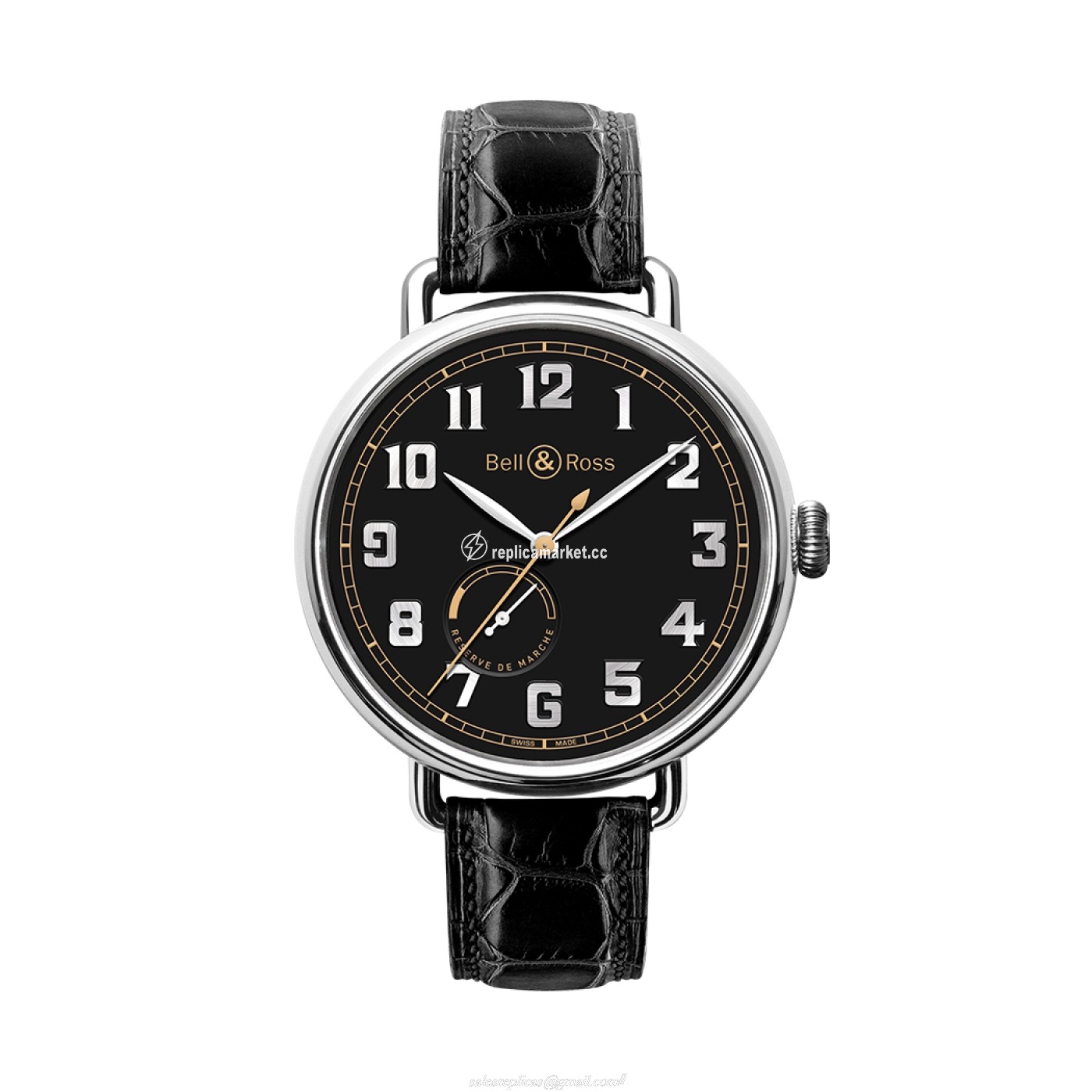 BRWW197-HER-ST/SCR Bell & Ross WW1 Mechanical Automatic