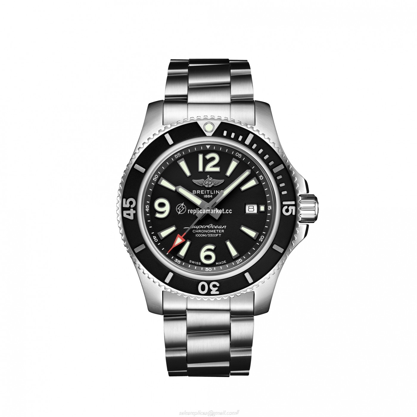 A17367D71B1A1 Breitling Superocean Automatic Self Wind