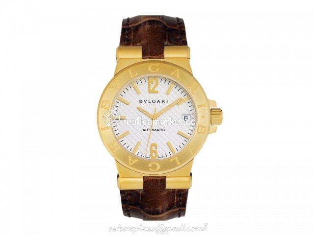 DG35C6GLD Bulgari Diagono Quartz Movement