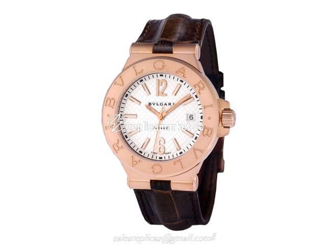 DGP40C6GLD Bulgari Diagono Mechanical with automatic winding