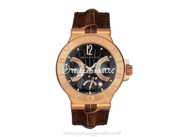 DGP42BGLDMP/N Bulgari Diagono Mechanical with automatic winding