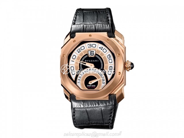 BGOP43BGLDBR Bulgari Octo Mechanical with automatic winding