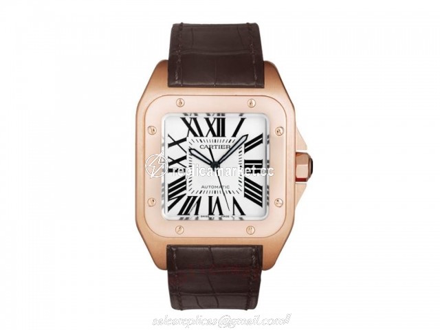 w20095y1 Cartier Santos Mechanical with automatic winding
