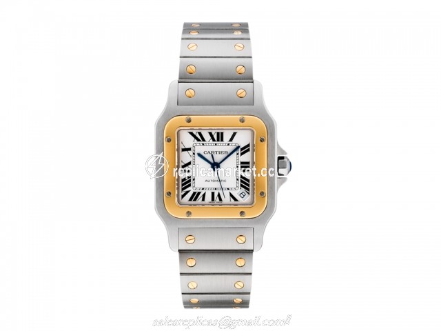 W20099C4 Cartier Santos Mechanical with automatic winding