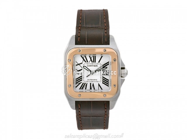 W20107X7 Cartier Santos Mechanical with automatic winding