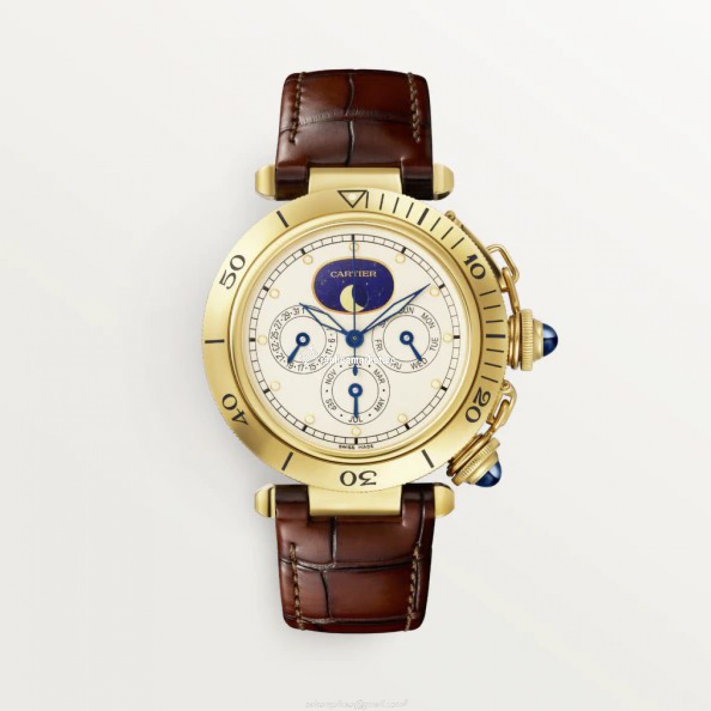 WGPA0022 Cartier Pasha Mechanical with automatic winding