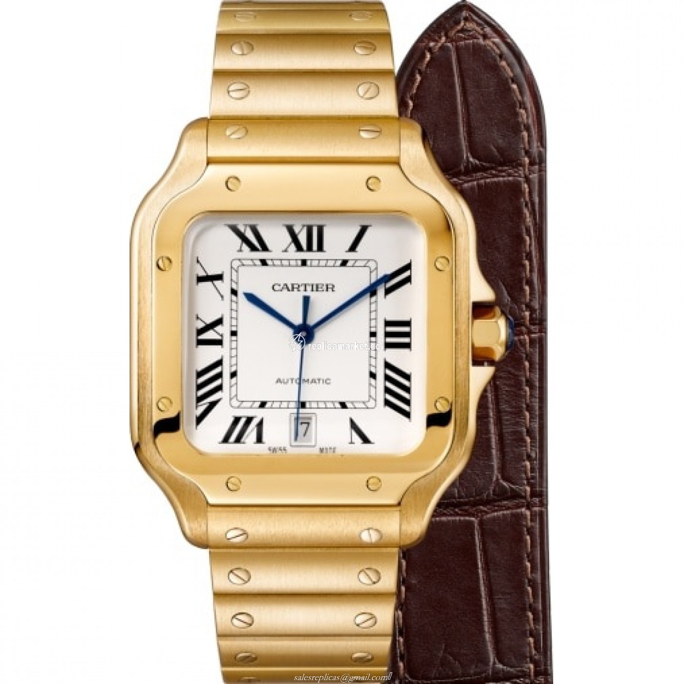 WGSA0009 Cartier Santos Automatic Self Wind