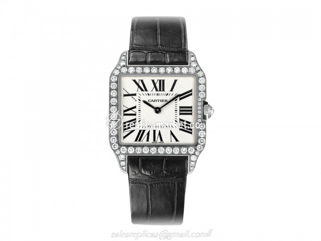 WH100251 Cartier Santos Quartz Movement