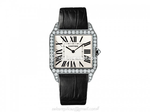 WH100651 Cartier Santos Mechanical with manual winding
