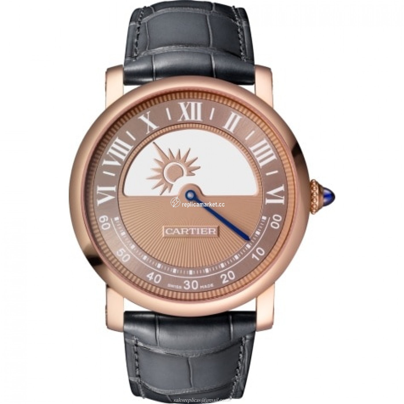 WHRO0042 Cartier Rotonde Mechanical Manual Winding
