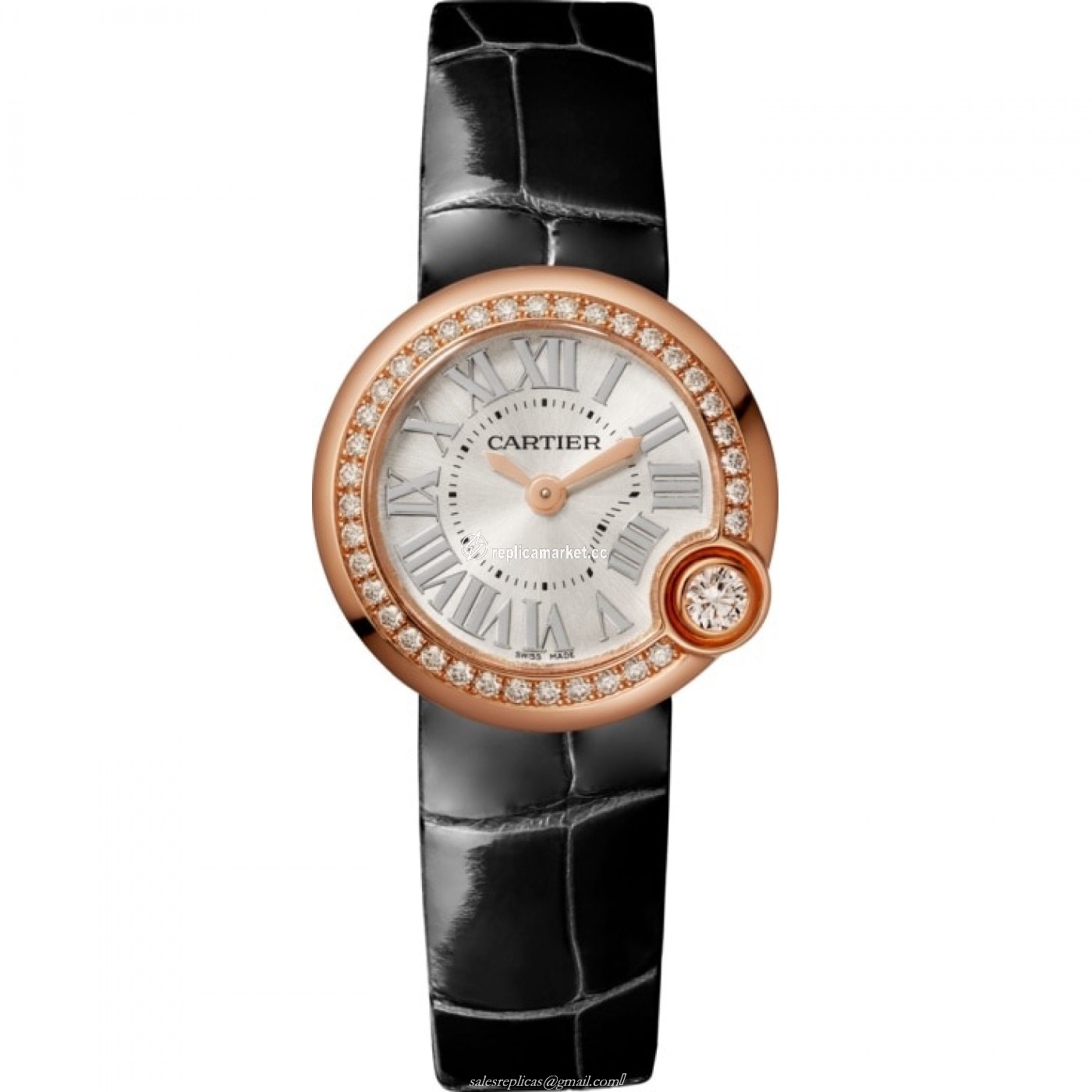WJBL0004 Cartier Ballon Blanc Quartz Movement