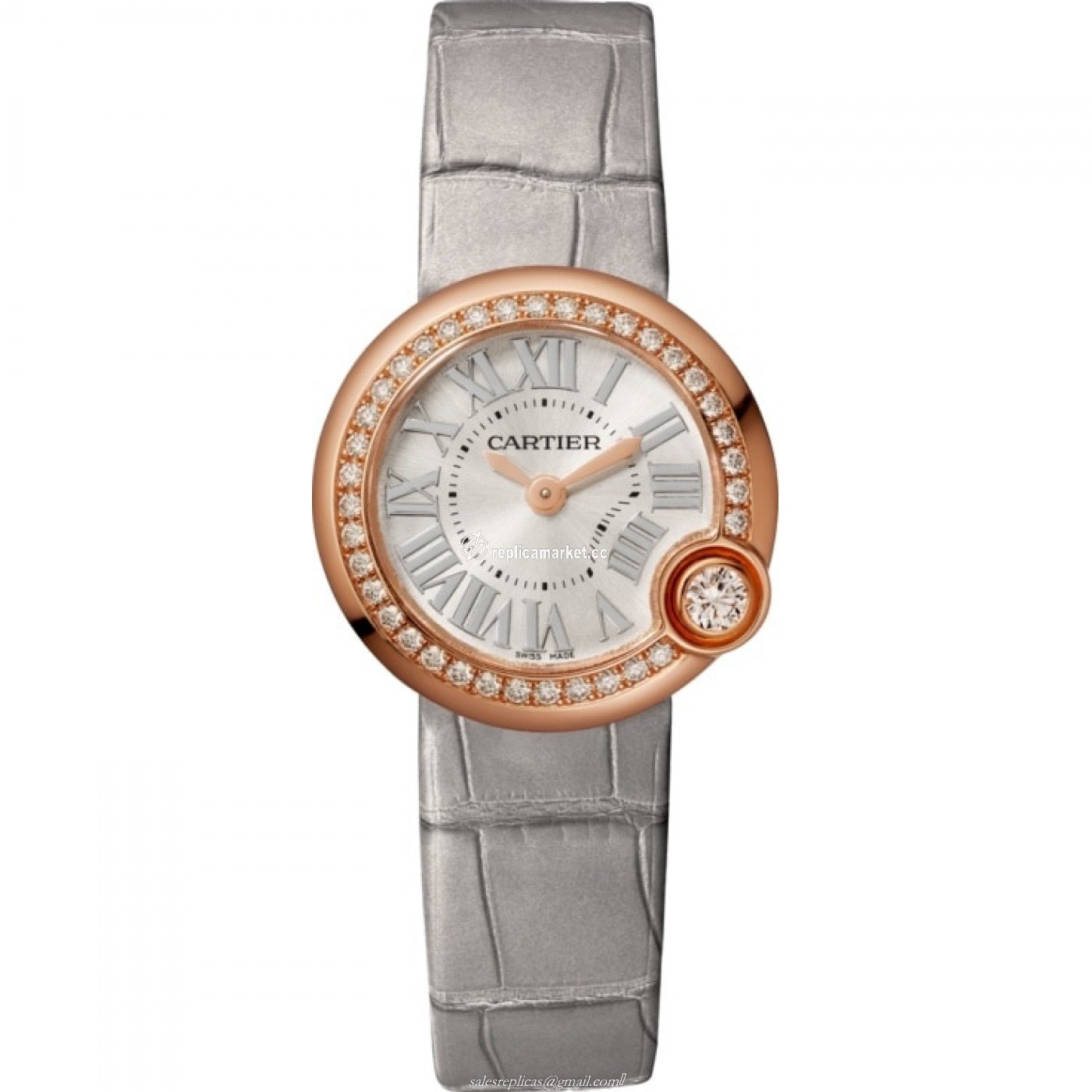 WJBL0006 Cartier Ballon Blanc Quartz Movement