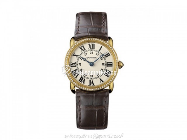 WR000151 Cartier Ronde Quartz Movement