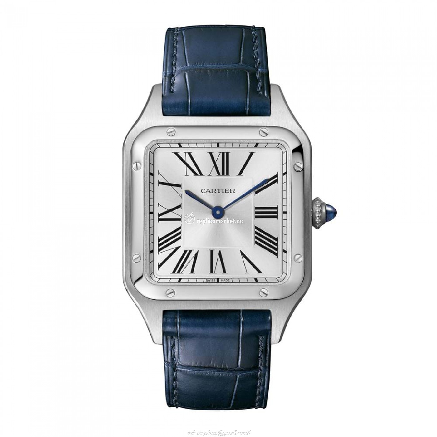 WSSA0022 Cartier Santos Quartz Movement