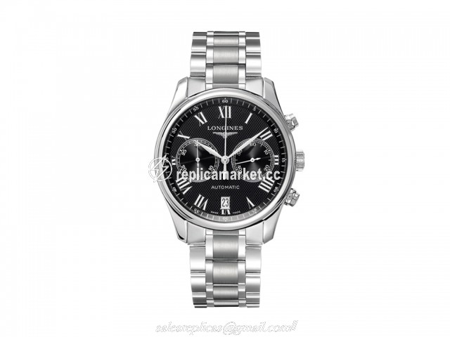 L26294516 Longines Master Collection Self winding mechanical chronograph movement beating at 28'800 vibrations per hours and providing 42 hours of power reserve Moment Caliber: L651