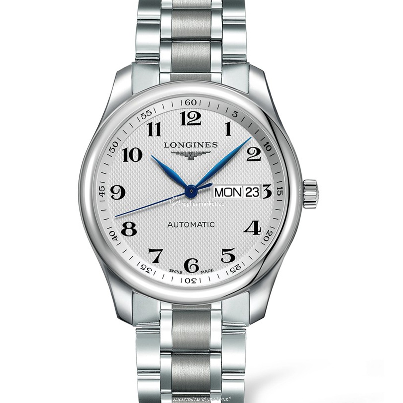L27554786 Longines Master Collection Self winding mechanical movement beating at 28'800 vibrations per hours and providing 38 hours of power reserve Moment Caliber: L633